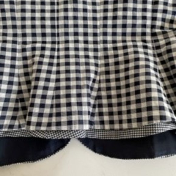 29. Moschino Vintage Blue and White Jacket, Size 10 - Beautiful Detail - Picture 11 of 14